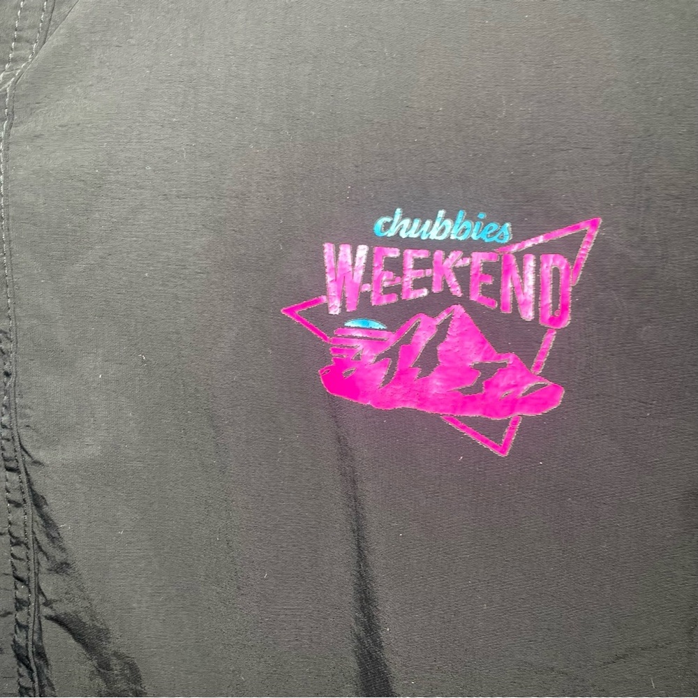 Chubbies Weekend Pullover Jacket Medium Aztec Fle… - image 5